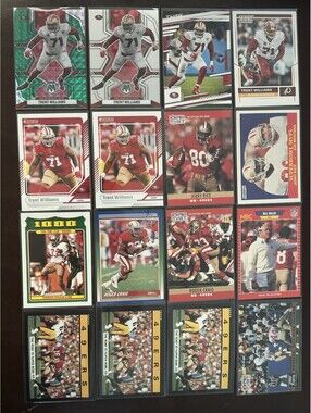 49ERS TRENT WILLIAMS/JERRY RICE/JOE MONTANA/ROGER CRAIG/BILL WALSH NM COLLECTION